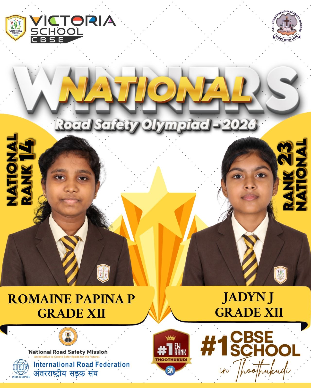 Winners – National Road Safety Olympiad 2026