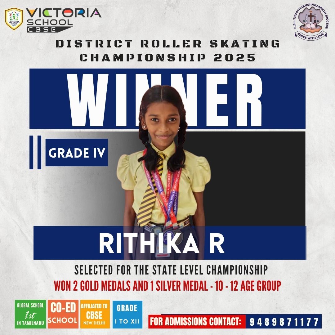 District Roller Skating Championship Winner!